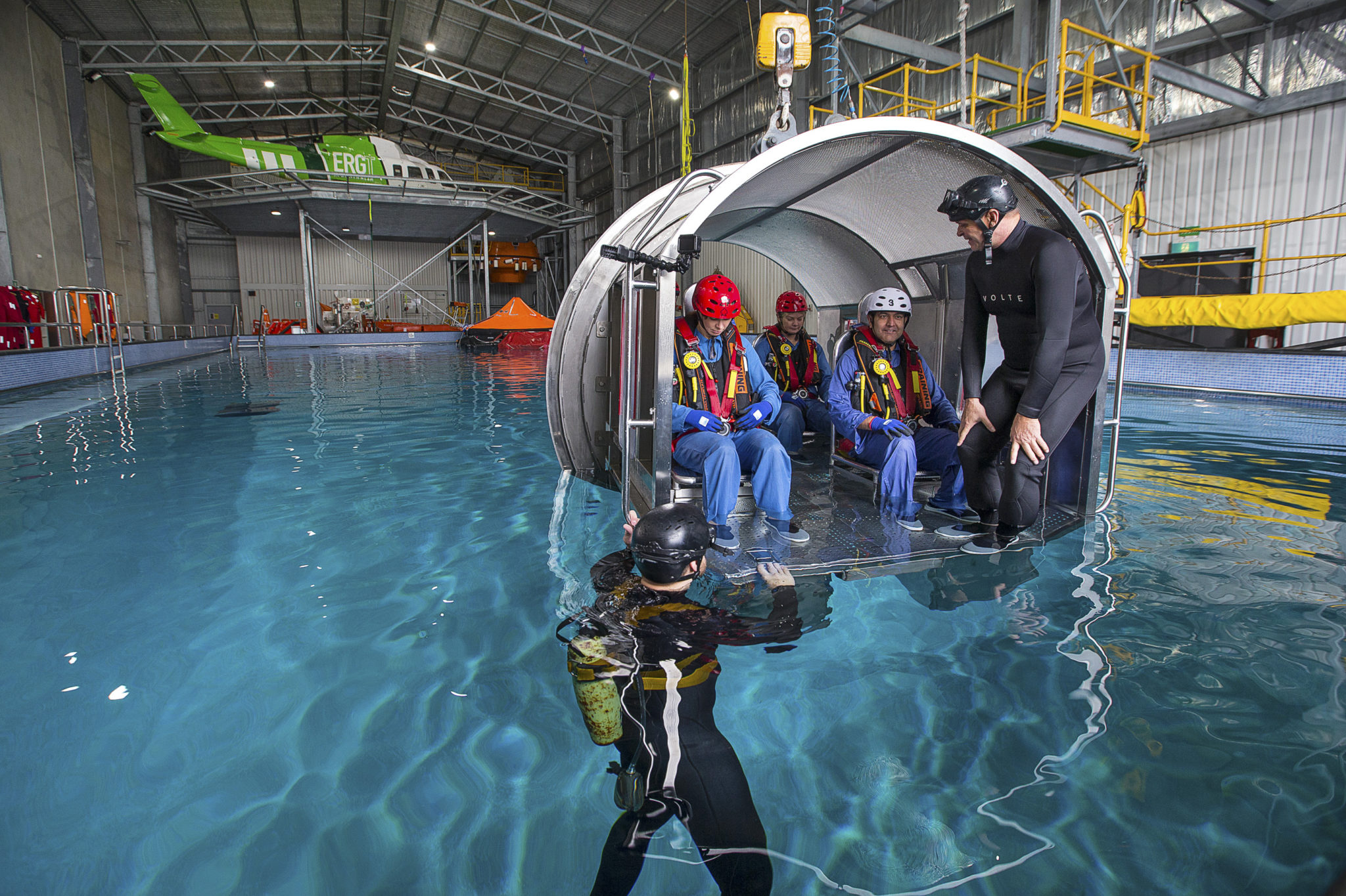 HUET Training Perth Helicopter Underwater Escape Training