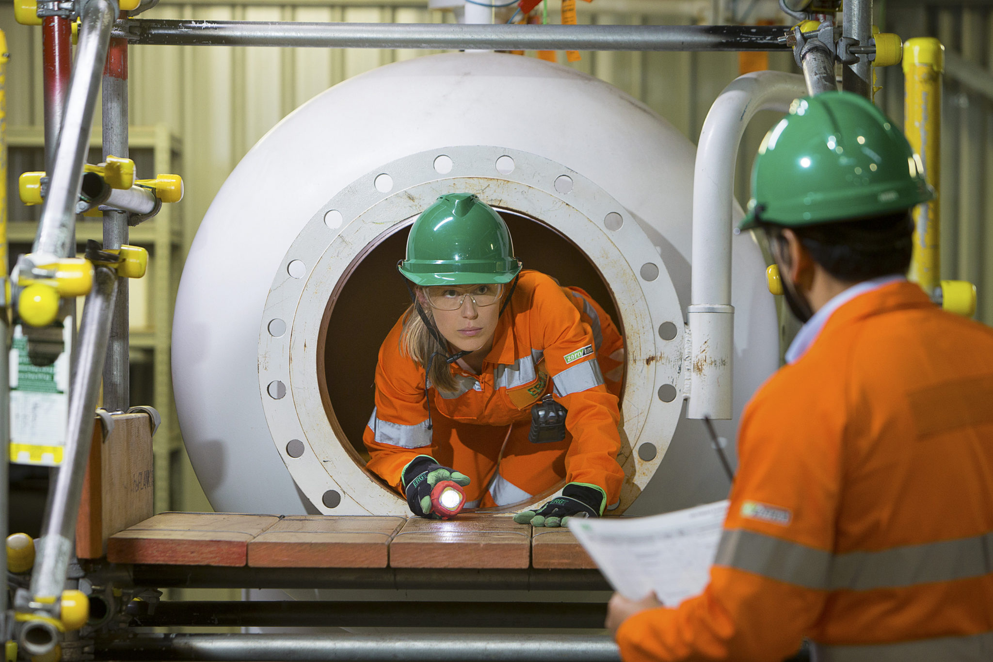 CSV Confined Space  on a Vessel ERGT