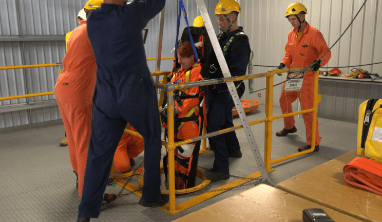 Performing Confined Space Rescue